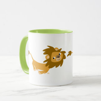 Niedlicher Cartoon mit LöwenTasse Tasse