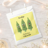 Niedlicher Cartoon mit Okra Geschenktütchen (Ausgeschnitten)