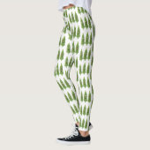 Niedlicher Cartoon mit Okra Leggings (Links)