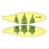 Niedlicher Cartoon mit Okra Mini Basketball (Panele)