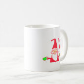 Niedlicher Cartoon Mouse Santa Collection Kaffeetasse (VorderseiteRechts)
