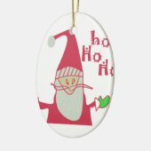 Niedlicher Cartoon Mouse Santa Collection Keramikornament (Links)