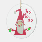 Niedlicher Cartoon Mouse Santa Collection Keramikornament (Links)