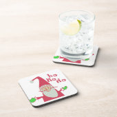 Niedlicher Cartoon Mouse Santa Collection Untersetzer (Rechte Seite)