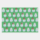 Niedlicher Cartoon Muster für individuelle Kinder Geschenkpapier Set (Vorderseite)