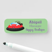 Niedlicher Cartoon Namensschild (Beispiel)