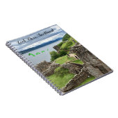 Niedlicher Cartoon Nessie Loch Ness Monster, Schot Notizblock (Rechte Seite)