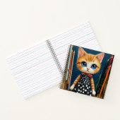 Niedlicher Cartoon Notizblock (Innenseite)