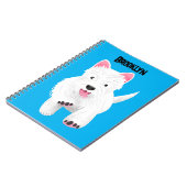 Niedlicher Cartoon Notizblock (Linke Seite)