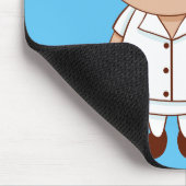 Niedlicher Cartoon Nurse Mousepad (Ecke)