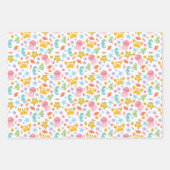 Niedlicher Cartoon Ocean Sea Life Seashell, Starfi Geschenkpapier Set (Vorderseite 3)