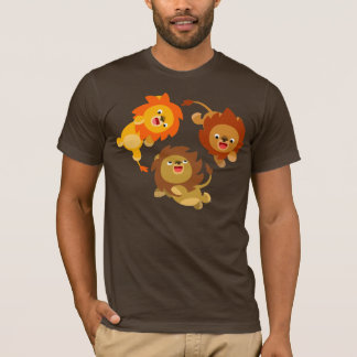 Niedlicher Cartoon ohne Gewicht Löwen T - Shirt