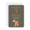 Niedlicher Cartoon Orange Giraffe Kids Geburtstags