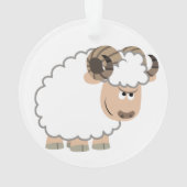 Niedlicher Cartoon Ornament (Rückseite)