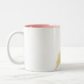 Niedlicher Cartoon Palomino Pony Tasse (Links)