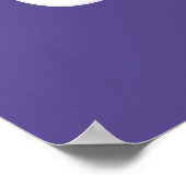 Niedlicher Cartoon Pals - Happy Unicorn & Bird Poster (Ecke)