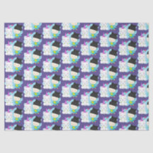 Niedlicher Cartoon Pals - Happy Unicorn & Bird