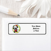 Niedlicher Cartoon Panda Bear Santa (Insitu)