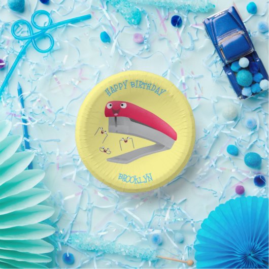 Niedlicher Cartoon Pappteller (Party)