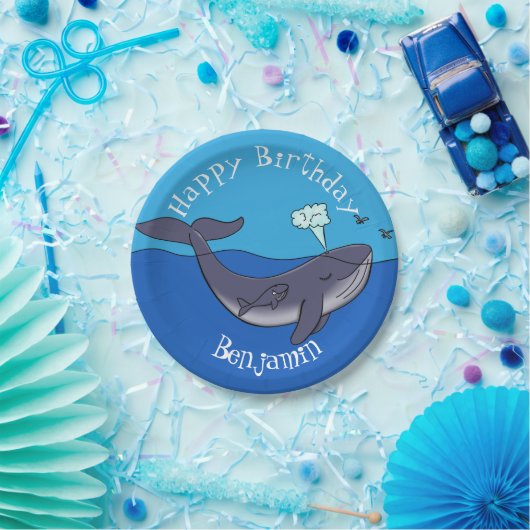 Niedlicher Cartoon Pappteller (Party)