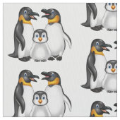Niedlicher Cartoon Penguin Stoff (Nahaufnahme)