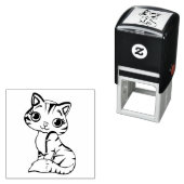 Niedlicher Cartoon Permastempel (Beispiel)