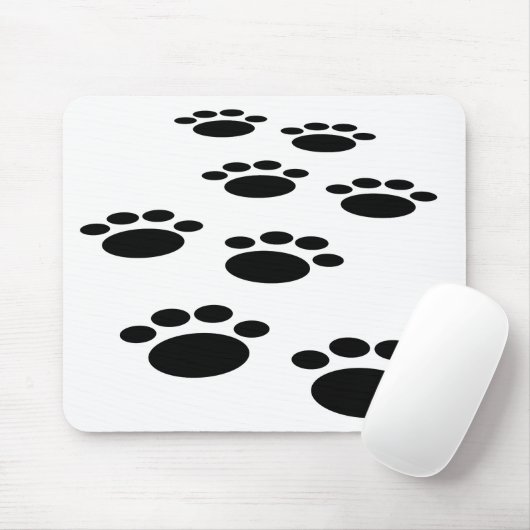 Niedlicher Cartoon Pet Pet Trail Mousepad (Mit Mouse)