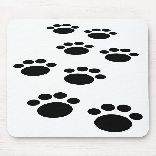 Niedlicher Cartoon Pet Pet Trail Mousepad (Vorne)