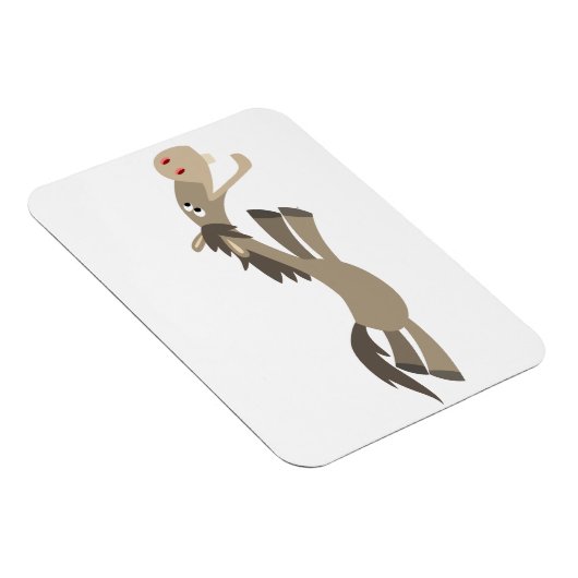 Niedlicher Cartoon Pferd Flexible Magnet (Rechte Seite)