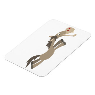 Niedlicher Cartoon Pferd Flexible Magnet
