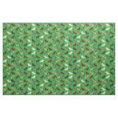 Niedlicher Cartoon Pferde Kinder grün Stoff (Yard (91,4 cm))