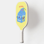 Niedlicher Cartoon Pickleball Schläger (Links)