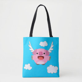 Niedlicher Cartoon Pig Tasche