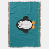 Niedlicher Cartoon Pinguin Decke (Vorderseite Vertikal)