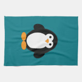 Niedlicher Cartoon Pinguin Geschirrtuch (Horizontal)