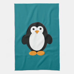 Niedlicher Cartoon Pinguin Geschirrtuch