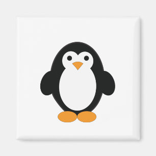 Niedlicher Cartoon Pinguin Magnet