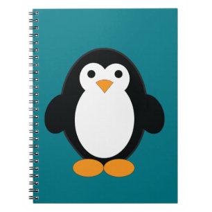 Niedlicher Cartoon Pinguin Notizblock