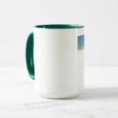 Niedlicher Cartoon Pinguin Pair mit Baum Tasse (Vorderseite Links)