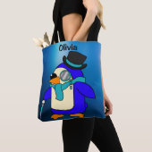 Niedlicher Cartoon Pinguin Tasche (Von Nahem)