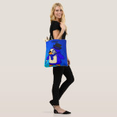 Niedlicher Cartoon Pinguin Tasche (Am Model)