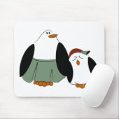 Niedlicher Cartoon Pinguine Mousepad (Mit Mouse)