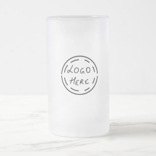 NIEDLICHER CARTOON PINK GENOME MATTIERTE GLASBIER- MATTGLAS BIERGLAS