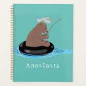 Niedlicher Cartoon Planer (Vorderseite)