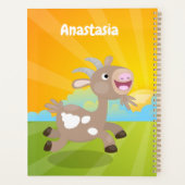 Niedlicher Cartoon Planer (Rückseite)