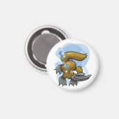 Niedlicher Cartoon Platypus Magnet (Vorderseite/Rückseite)