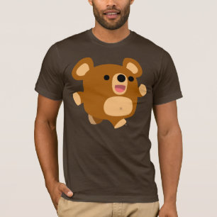 Niedlicher Cartoon Playful Bären T - Shirt