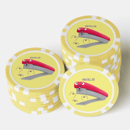 Niedlicher Cartoon Pokerchips (Stapel)
