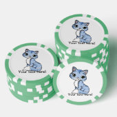Niedlicher Cartoon Pokerchips (Stapel)
