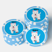Niedlicher Cartoon Pokerchips (Stapel)